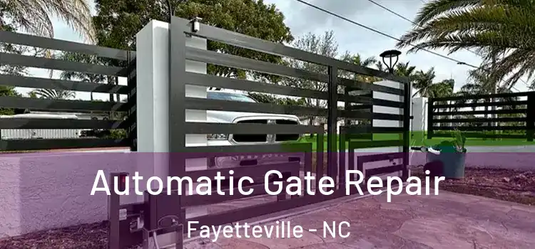 Automatic Gate Repair Fayetteville - NC