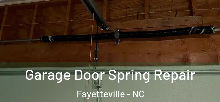  Garage Door Spring Repair Fayetteville - NC