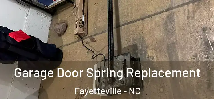  Garage Door Spring Replacement Fayetteville - NC