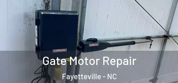 Gate Motor Repair Fayetteville - NC