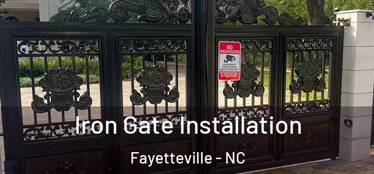  Iron Gate Installation Fayetteville - NC
